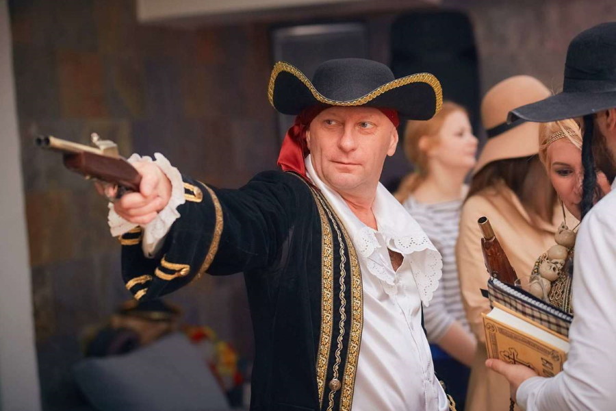 Квест в реальности Завещание Флинта от компании Questoria Квест в реальности Завещание Флинта от компании Questoria