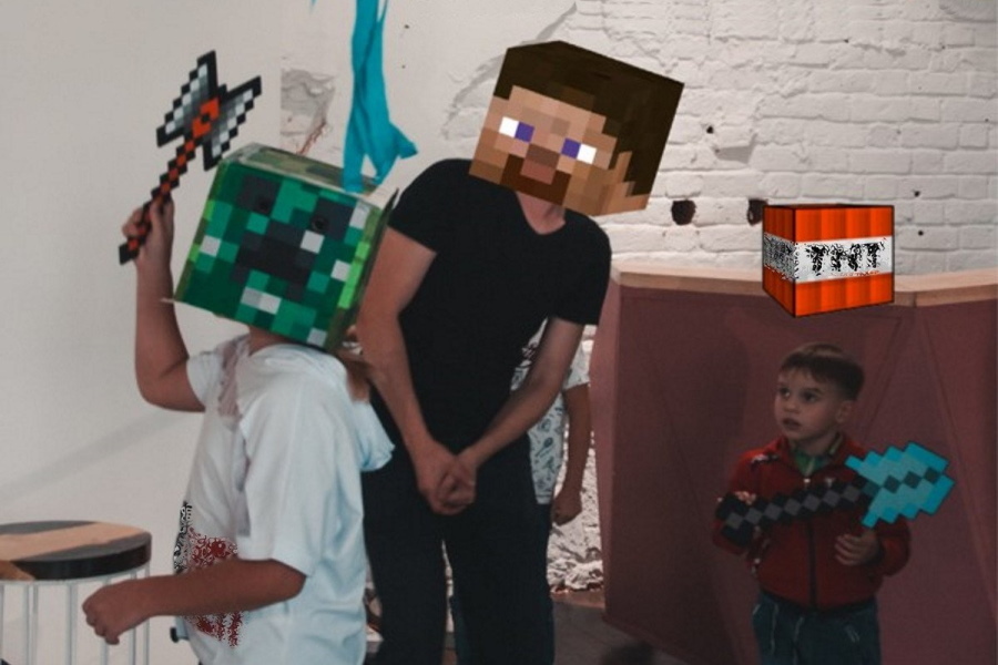 Квест в реальности Вселенная Майнкрафт от компании Штрих-кот Квест в реальности Вселенная Майнкрафт от компании Штрих-кот